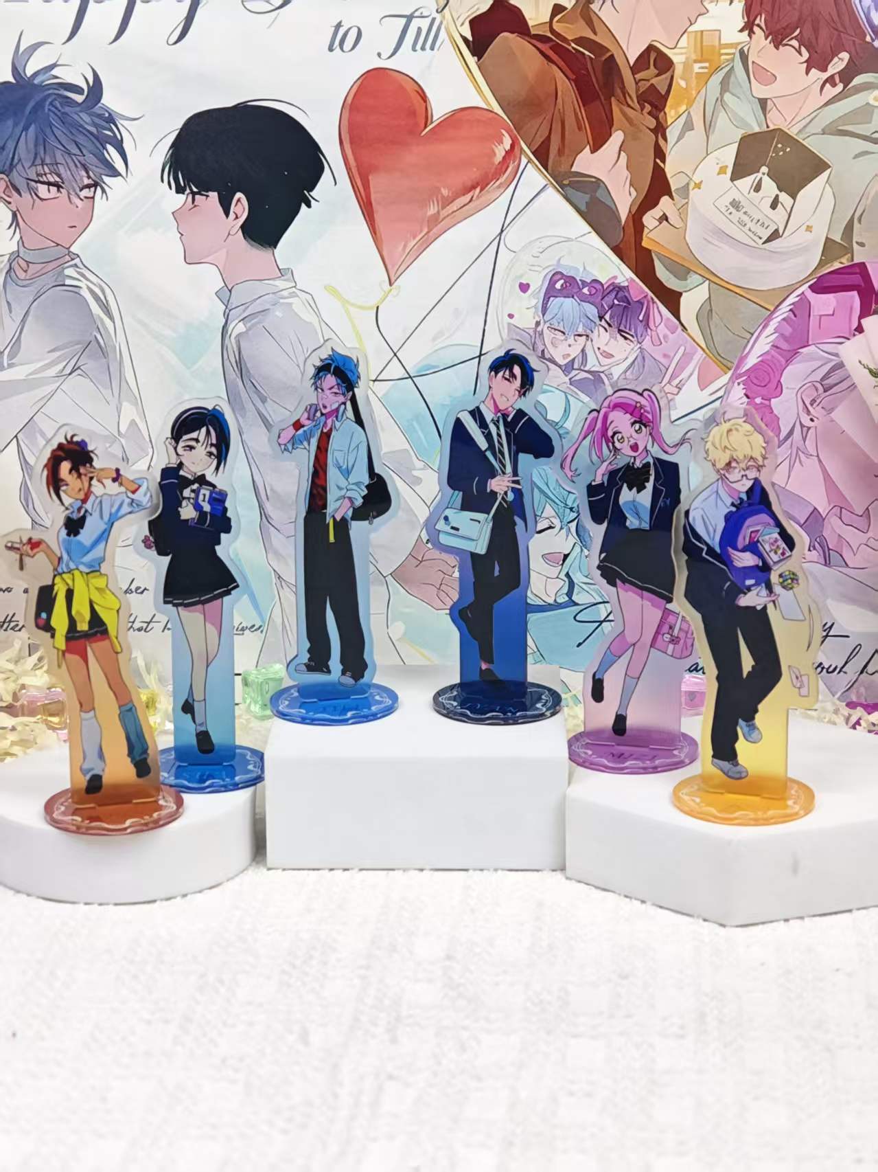 Anime Merchandise Collection - Alien Stage Kampüs Serisi, Akrilik Stand